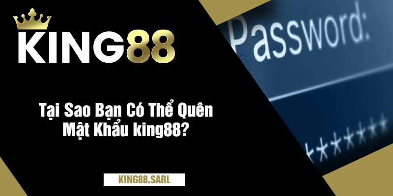 Tại Sao Bạn Có Thể Quên Mật Khẩu king88?